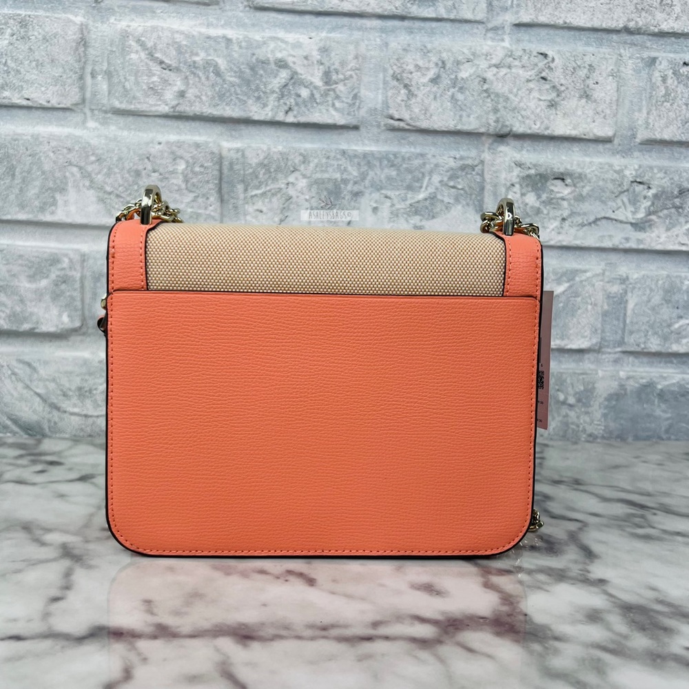 Kate Spade Melon Ball Pineapple Remi Flap Chain Crossbody Shoulder Bag - Picture 6 of 13